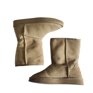 Rocket dog Womens Winter Boots Faux Fur Lined Faux Suede sz 6